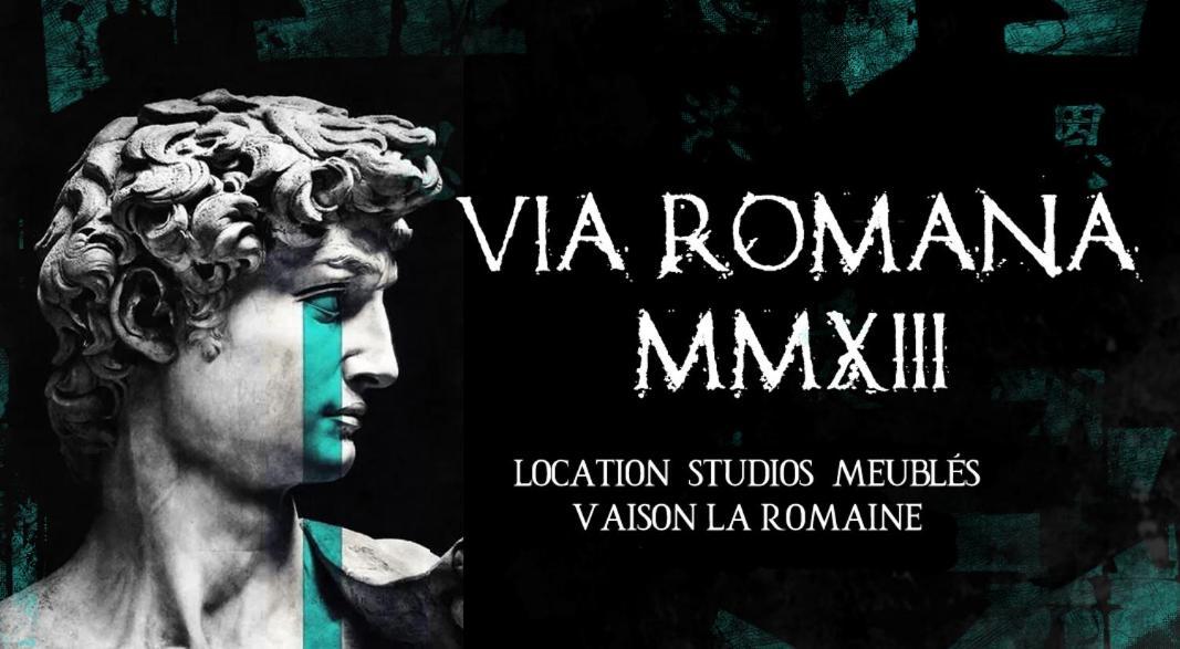 Studio Via Romana Vaison La Romaine Exterior foto